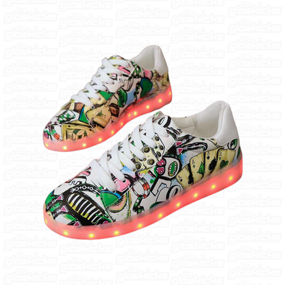 GRAFFITI LOW TOPS