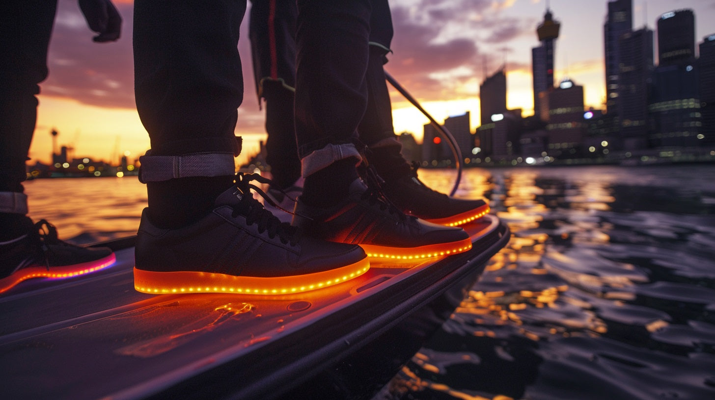Shop Premium Adult Light Up LED Shoes in Australia Glowkicks TheGlowKicks